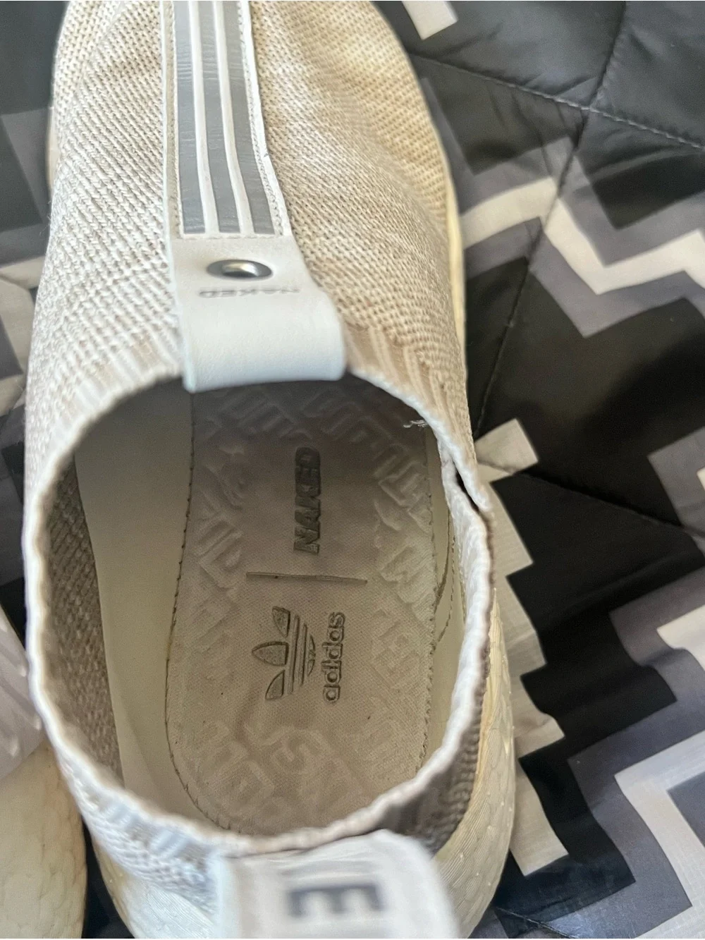 Adidas NMD CS2 Primeknit Kith x Naked Sandstone
